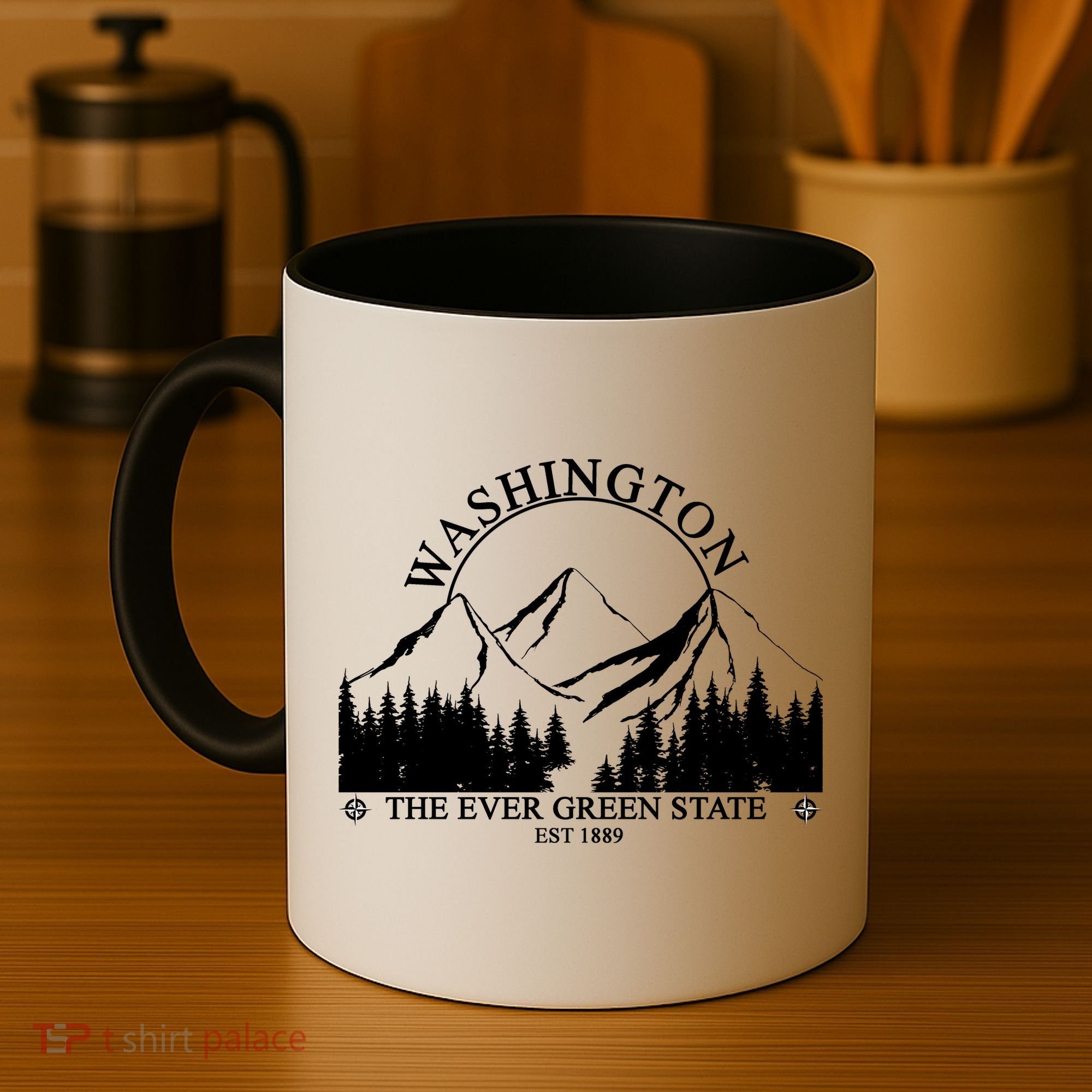 Washington The Ever Green State Coffee Mug