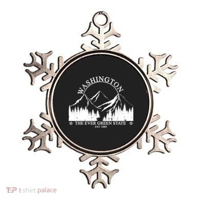 Washington The Ever Green State Ornament