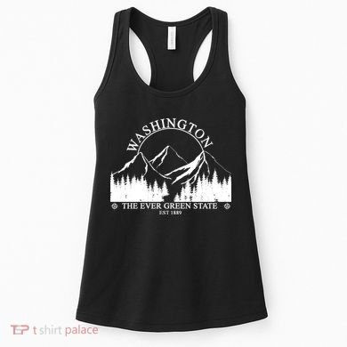 Washington The Ever Green State Women's Tank Top
