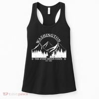 Washington The Ever Green State Women's Tank Top thumb 0