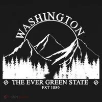 Washington The Ever Green State Women's Tank Top thumb 5