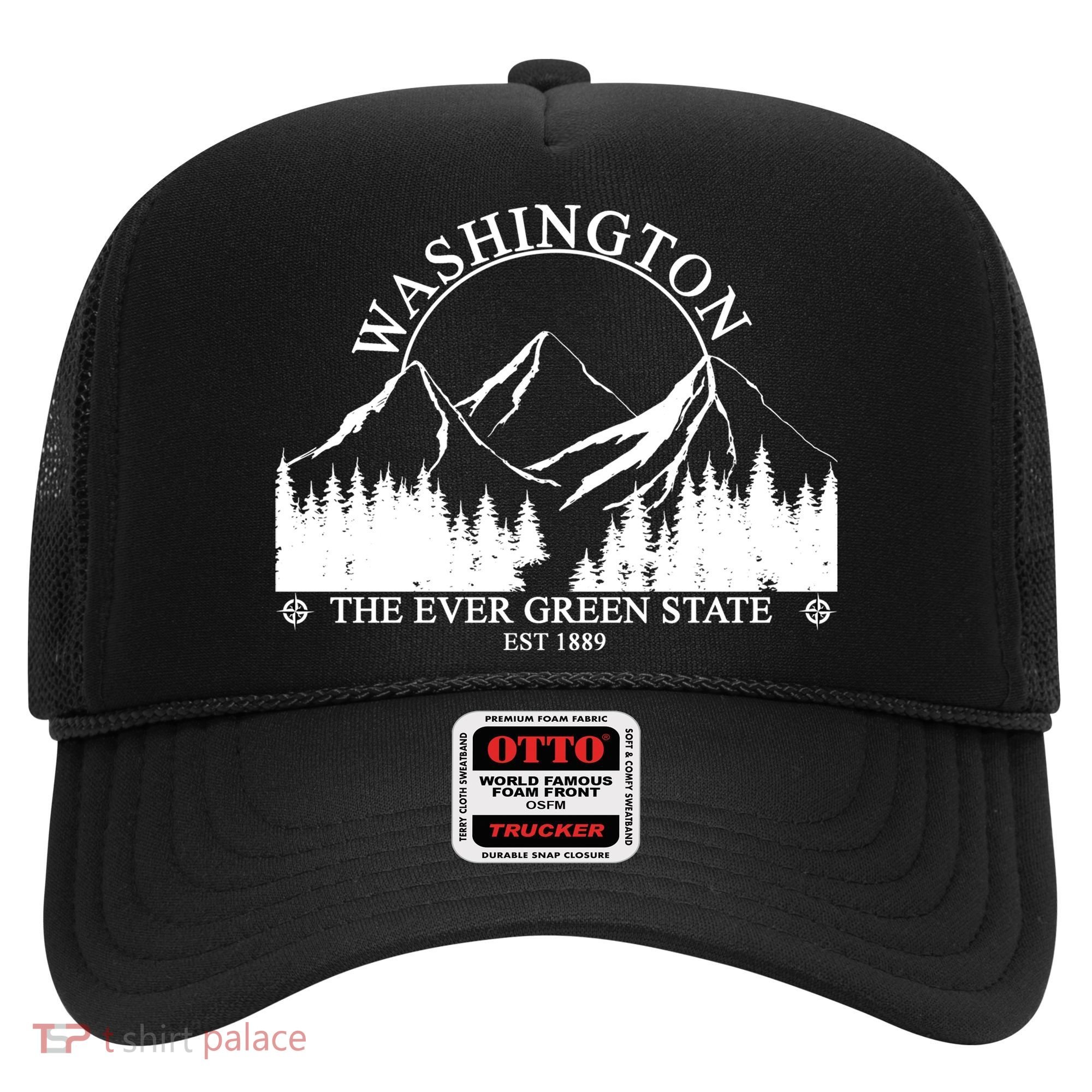 Washington The Ever Green State Hat