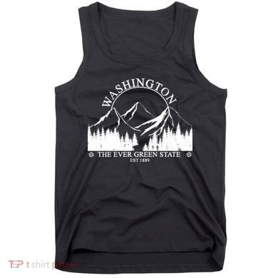 Washington The Ever Green State Tank Top