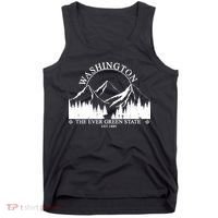 Washington The Ever Green State Tank Top thumb 0