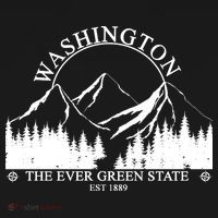 Washington The Ever Green State Tank Top thumb 6
