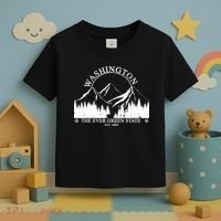 Washington The Ever Green State Toddler T-Shirt thumb 3