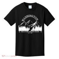Washington The Ever Green State Kids T-Shirt thumb 0