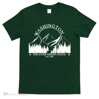 Washington The Ever Green State T-Shirt