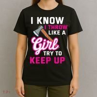 Womens Axe Throwing Quote For Your Axe Throwing Girlfriend T-Shirt thumb 4