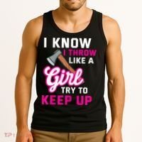 Womens Axe Throwing Quote For Your Axe Throwing Girlfriend Tank Top thumb 3