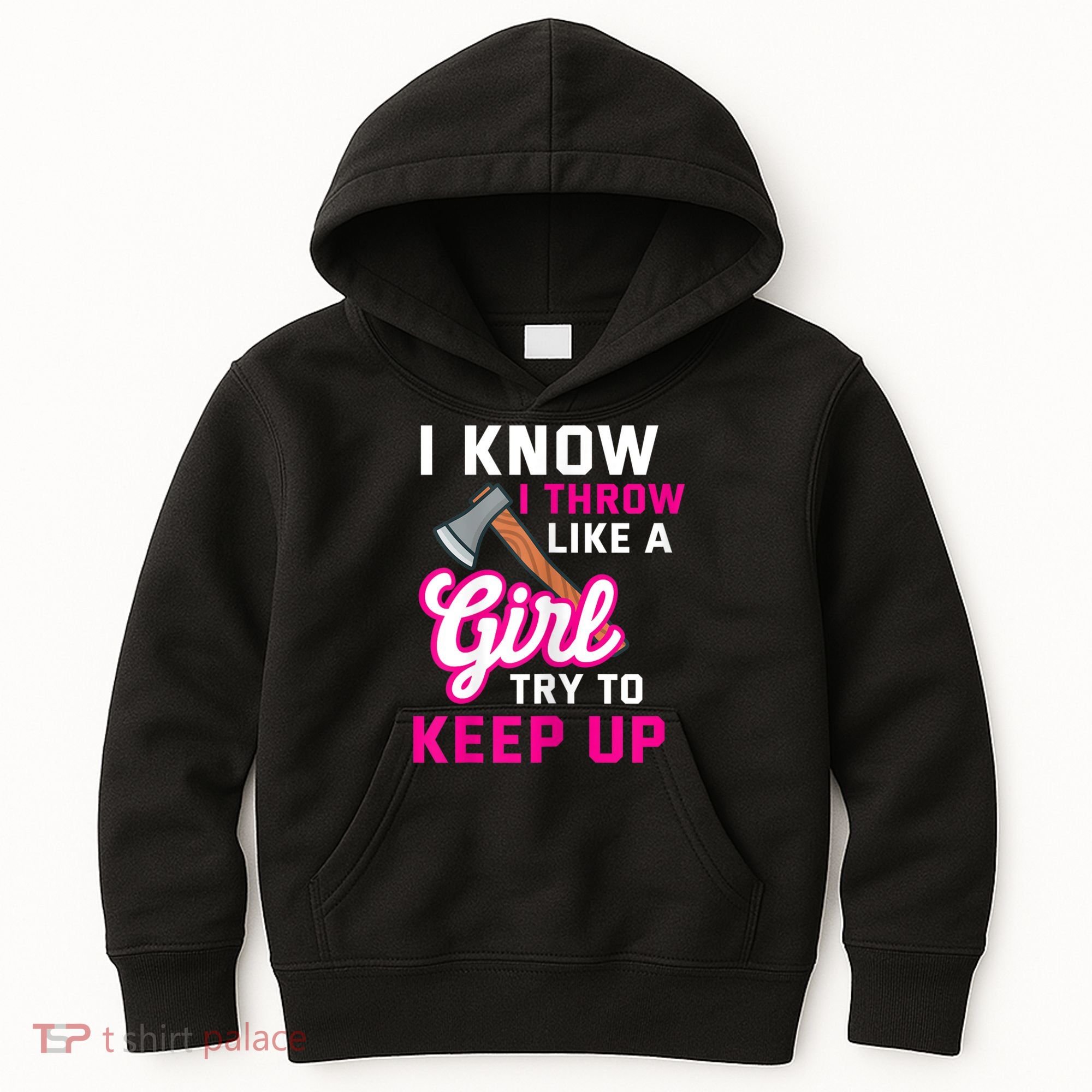 Womens Axe Throwing Quote For Your Axe Throwing Girlfriend Kids Hoodie