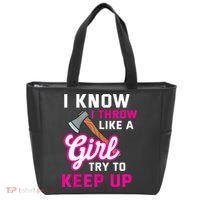 Womens Axe Throwing Quote For Your Axe Throwing Girlfriend Tote Bag thumb 0