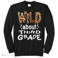 Wild about Third Grade Teacher Student First Day Of School Sweatshirt thumb 0