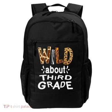 Wild about Third Grade Teacher Student First Day Of School Backpack