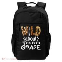 Wild about Third Grade Teacher Student First Day Of School Backpack thumb 0