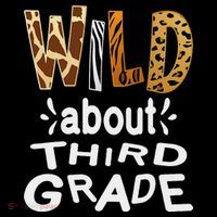 Wild about Third Grade Teacher Student First Day Of School Ornament thumb 1