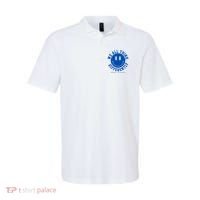 We All Think Differently Autism Awareness Smile Face Polo thumb 0