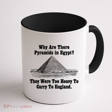 Why Are There Pyramids In Egypt? Coffee Mug back