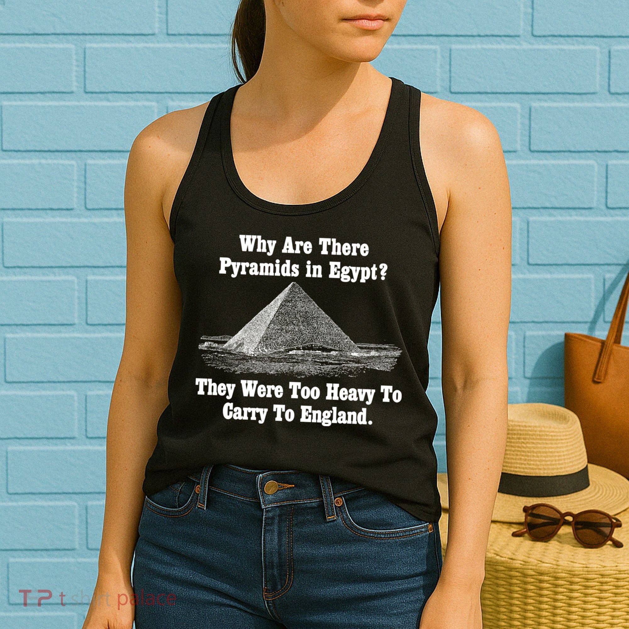 Why Are There Pyramids In Egypt? Women's Tank Top