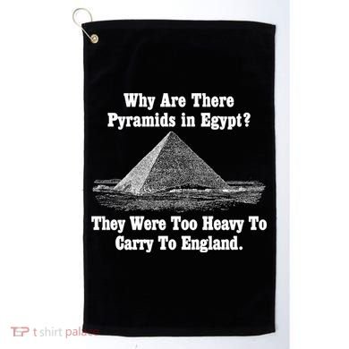 Why Are There Pyramids In Egypt? Golf Towel