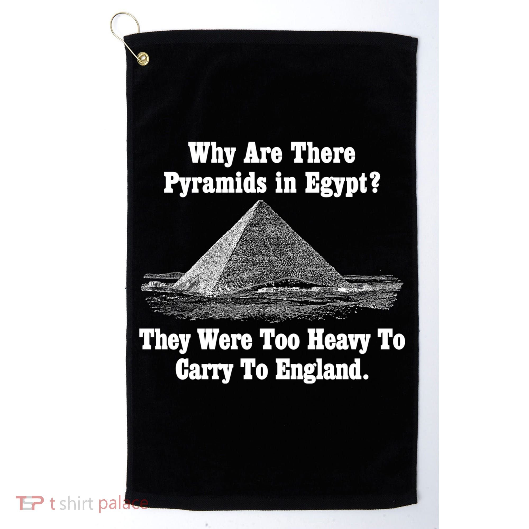 Why Are There Pyramids In Egypt? Golf Towel