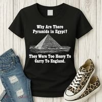 Why Are There Pyramids In Egypt? Women's T-Shirt thumb 3
