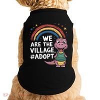 We Are The Village Adopt Doggie Tank thumb 0