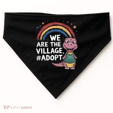 We Are The Village Adopt USA-Made Doggie Bandana