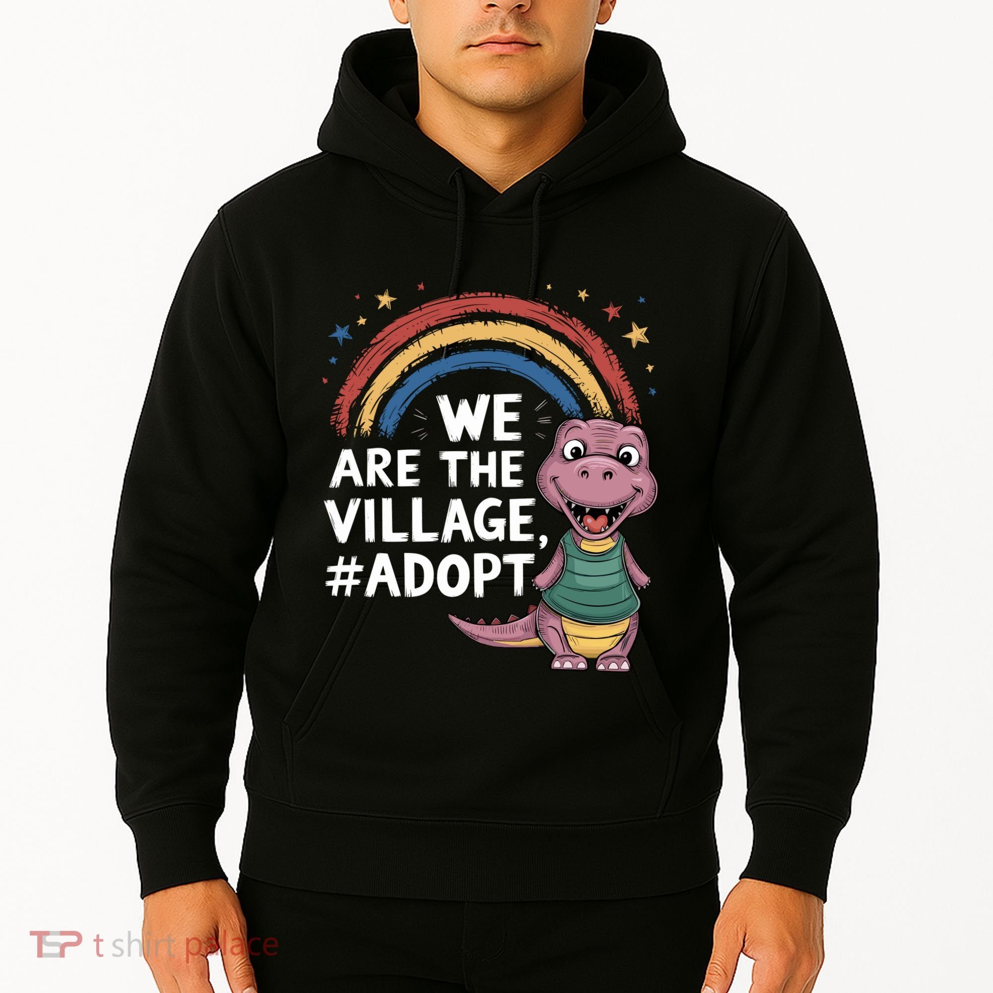 We Are The Village Adopt Hoodie