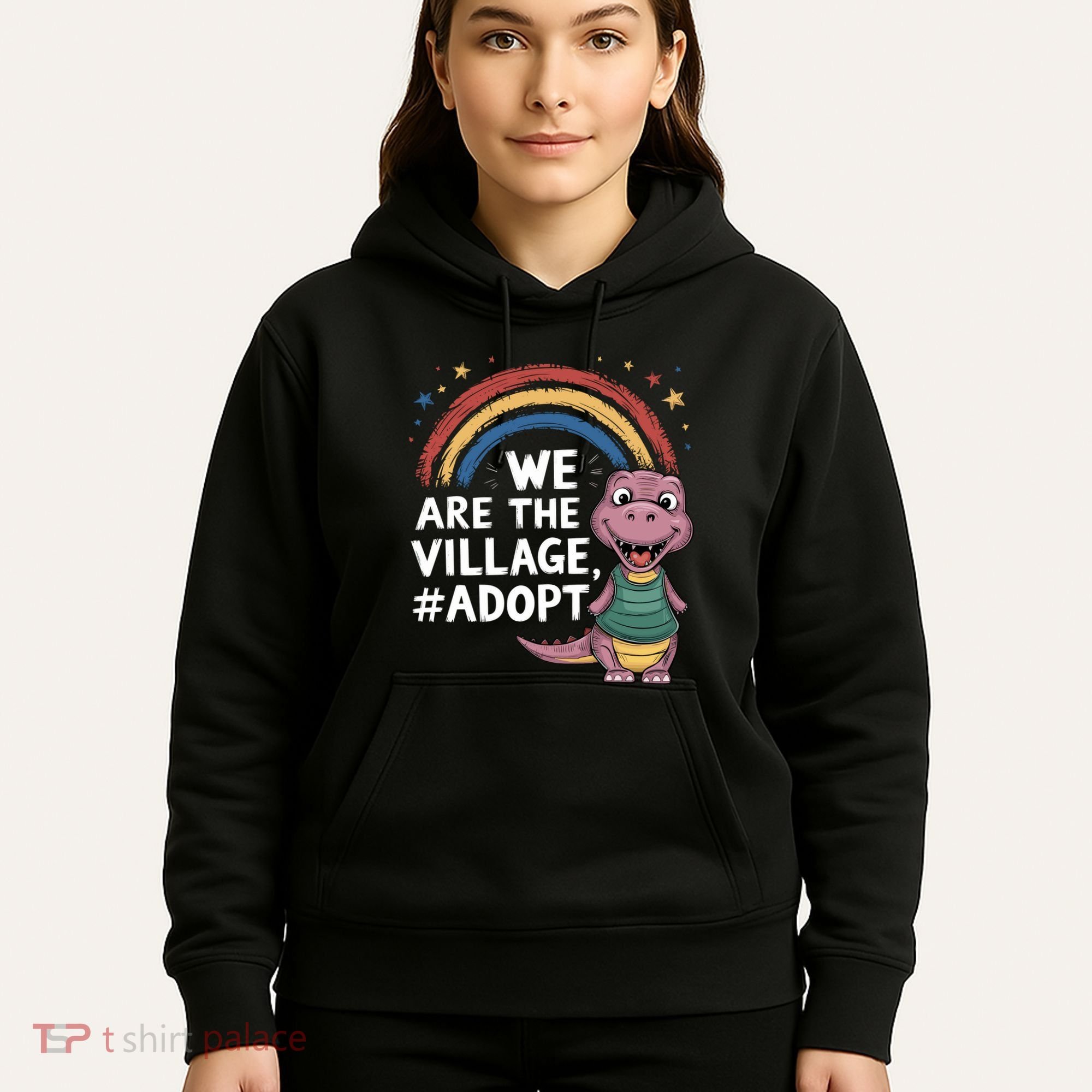 We Are The Village Adopt Hoodie