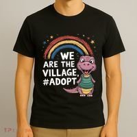 We Are The Village Adopt T-Shirt thumb 3
