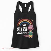 We Are The Village Adopt Women's Tank Top thumb 0