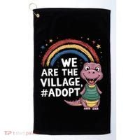 We Are The Village Adopt Golf Towel thumb 0
