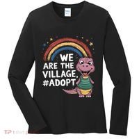 We Are The Village Adopt Women's Long Sleeve Shirt thumb 0