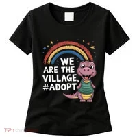 We Are The Village Adopt Women's T-Shirt thumb 0