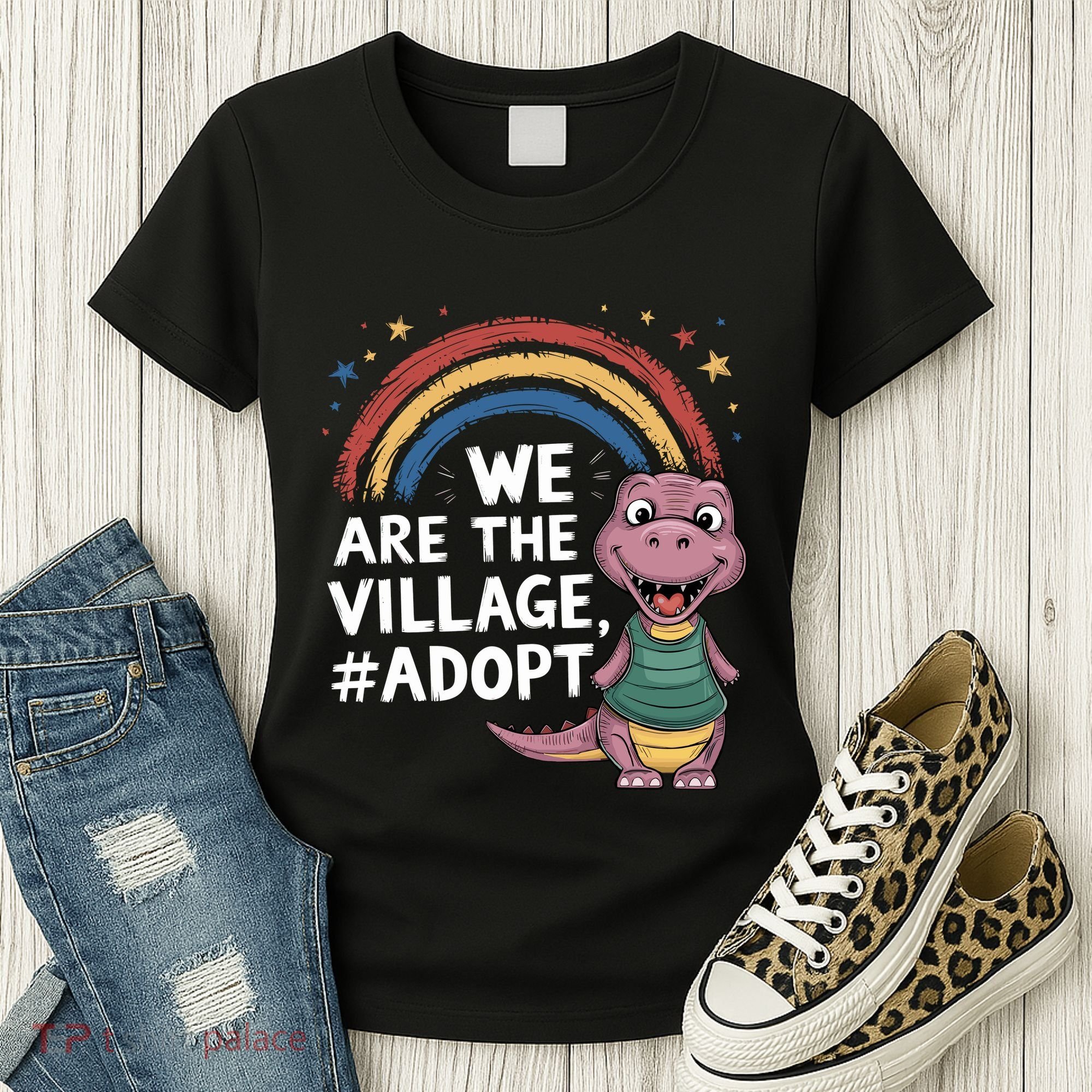 We Are The Village Adopt Women's T-Shirt