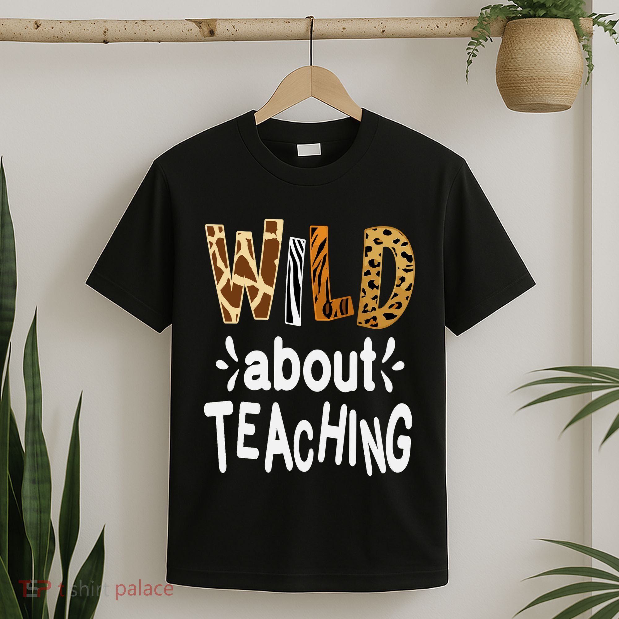 Wild About Teaching Teacher Student First Day Of School T-Shirt