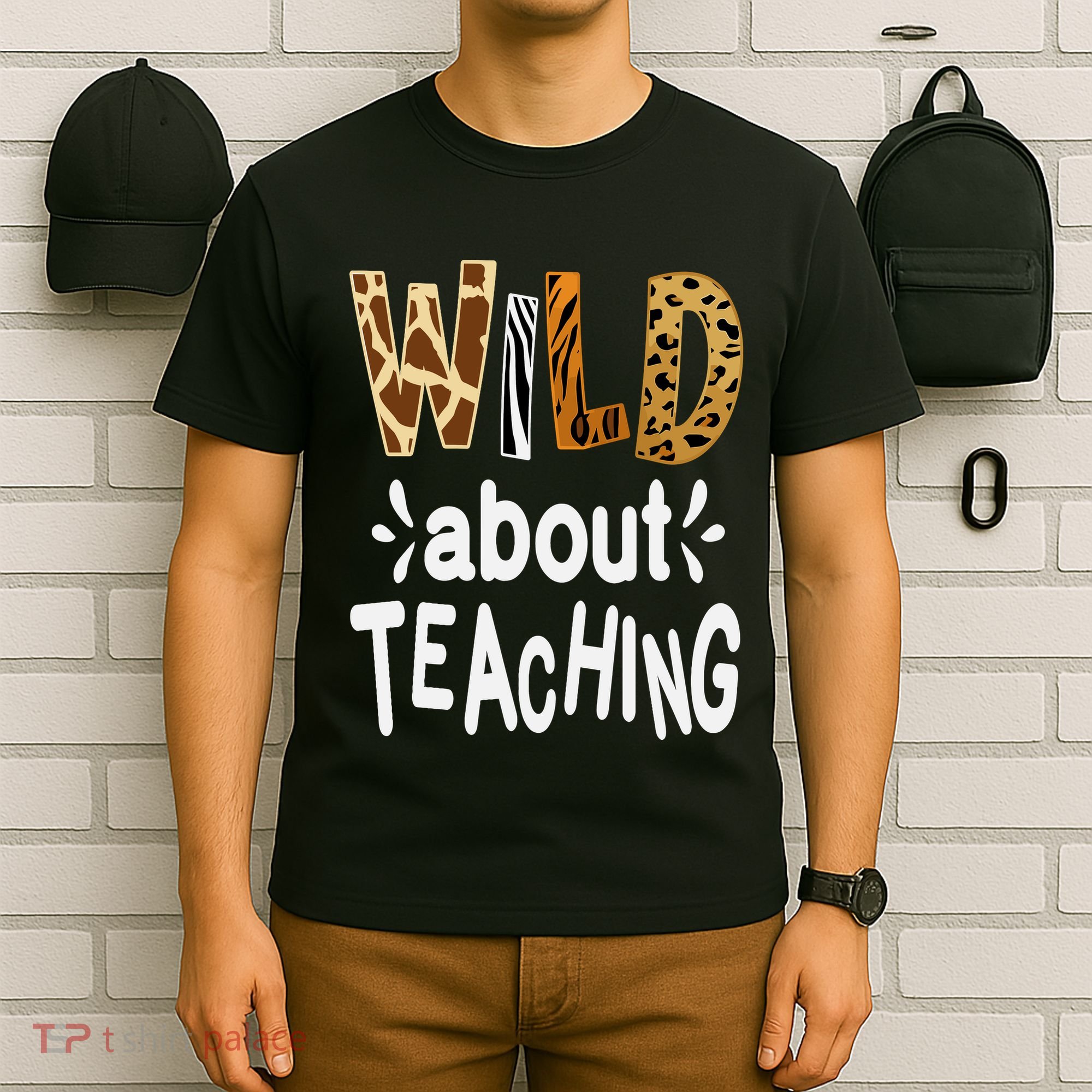 Wild About Teaching Teacher Student First Day Of School T-Shirt
