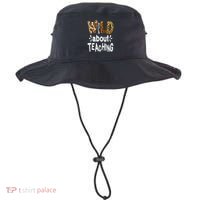 Wild About Teaching Teacher Student First Day Of School Bucket Hat thumb 0