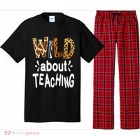 Wild About Teaching Teacher Student First Day Of School Pajama Set thumb 0