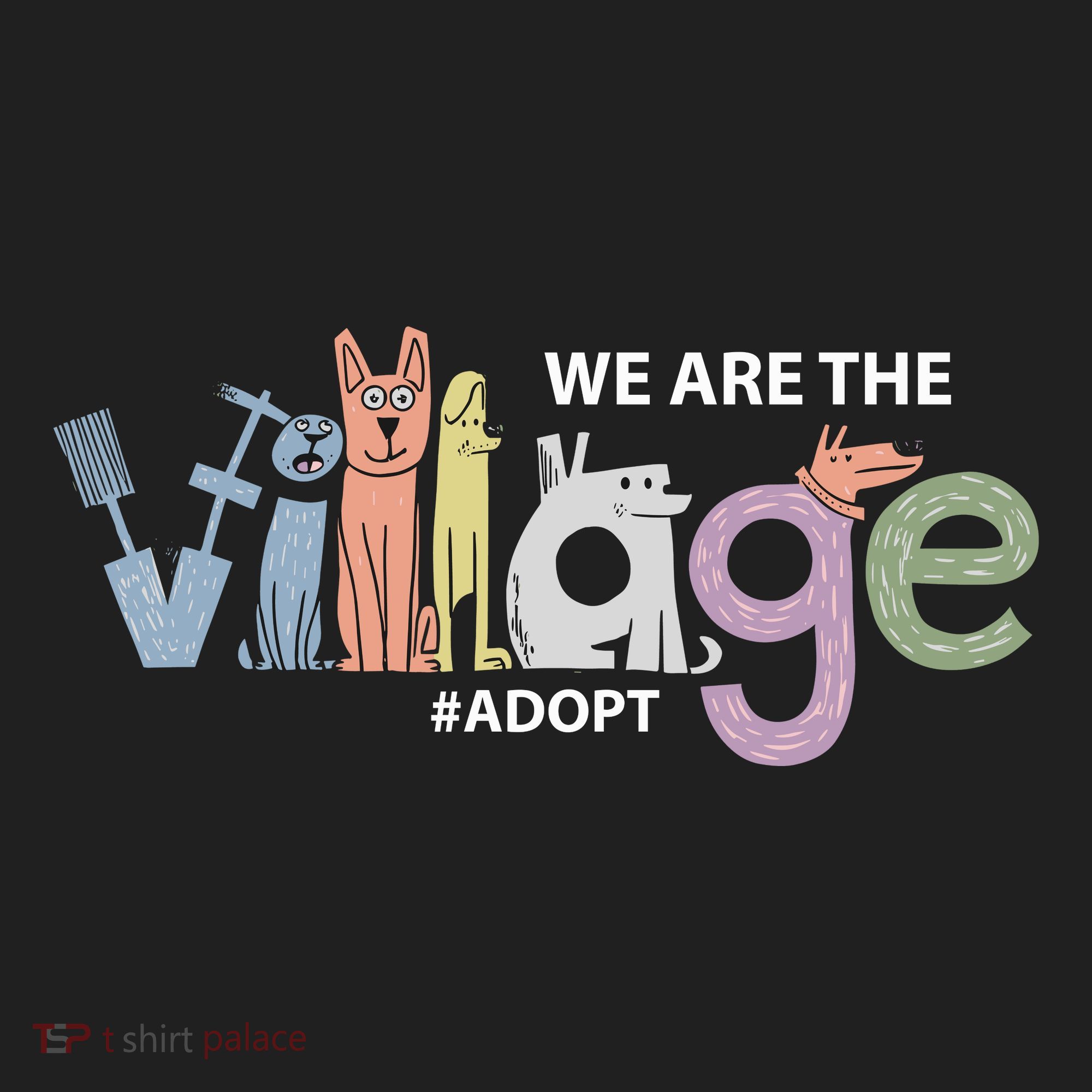 We Are The Village Adopt Beanie