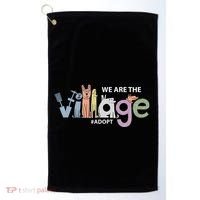 We Are The Village Adopt Golf Towel thumb 0