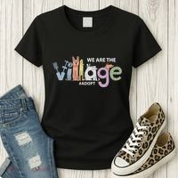 We Are The Village Adopt Women's T-Shirt thumb 3