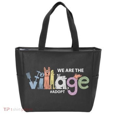 We Are The Village Adopt Tote Bag