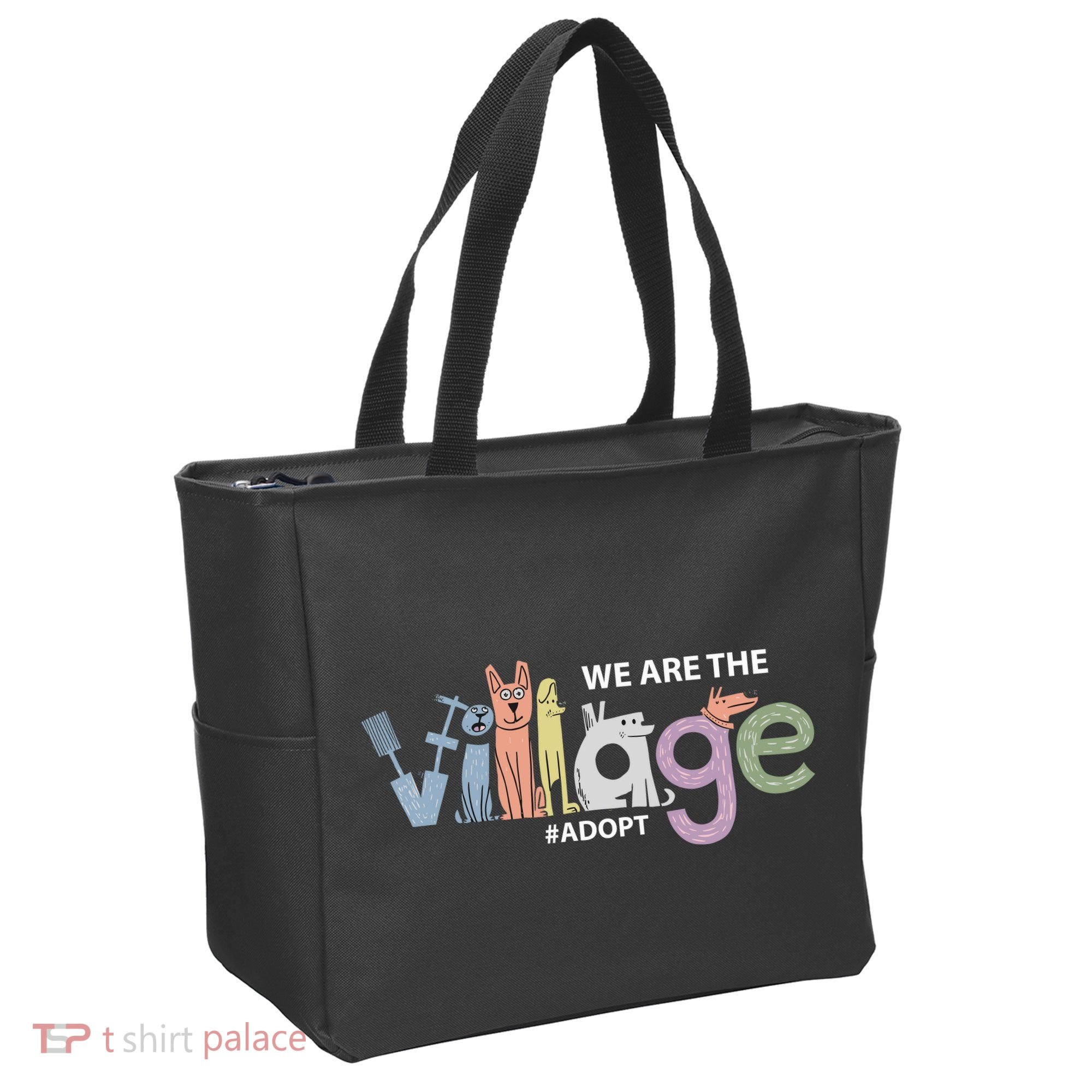 We Are The Village Adopt Tote Bag
