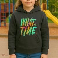 What A Time Kids Hoodie thumb 3
