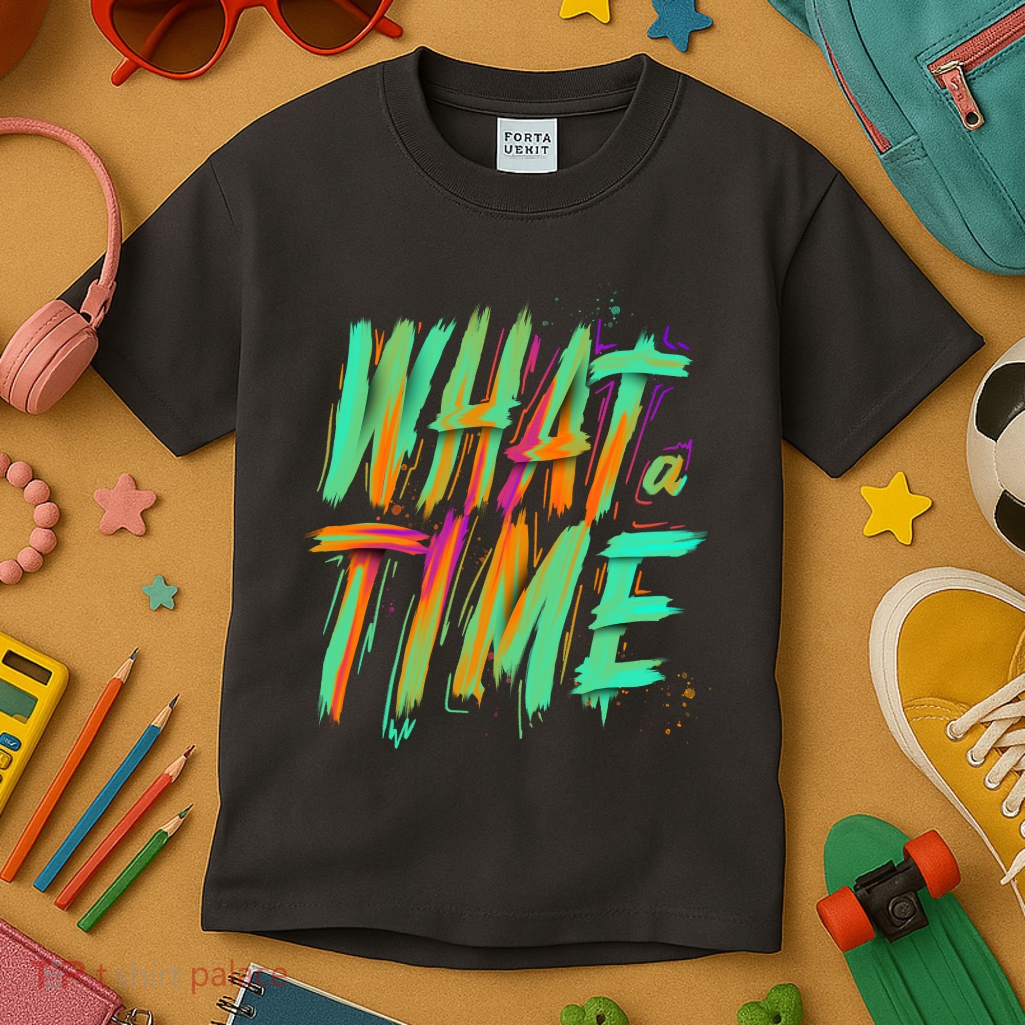 What A Time Kids T-Shirt