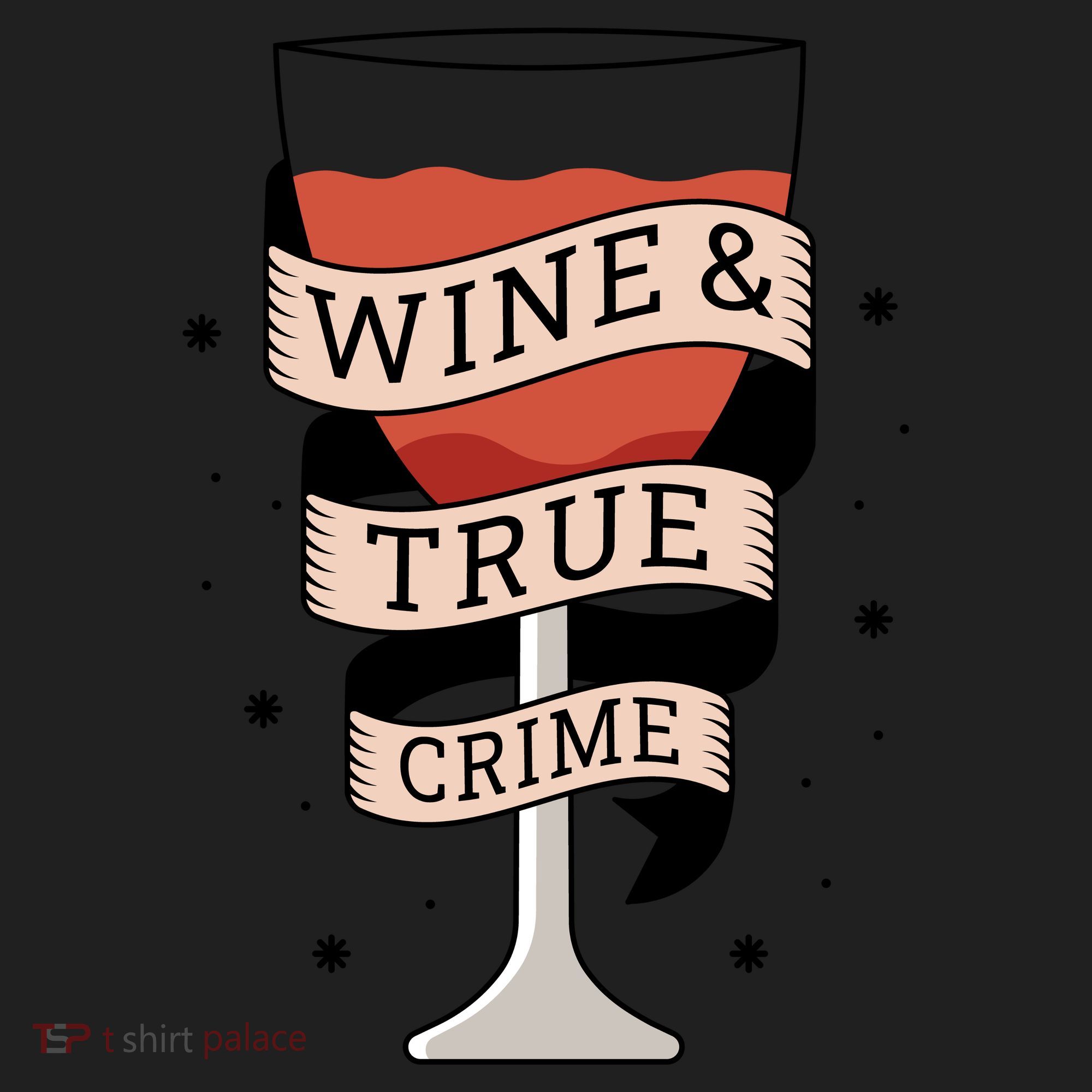 Wine And True Crime Women's Sweatshirt