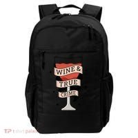 Wine And True Crime Backpack thumb 0