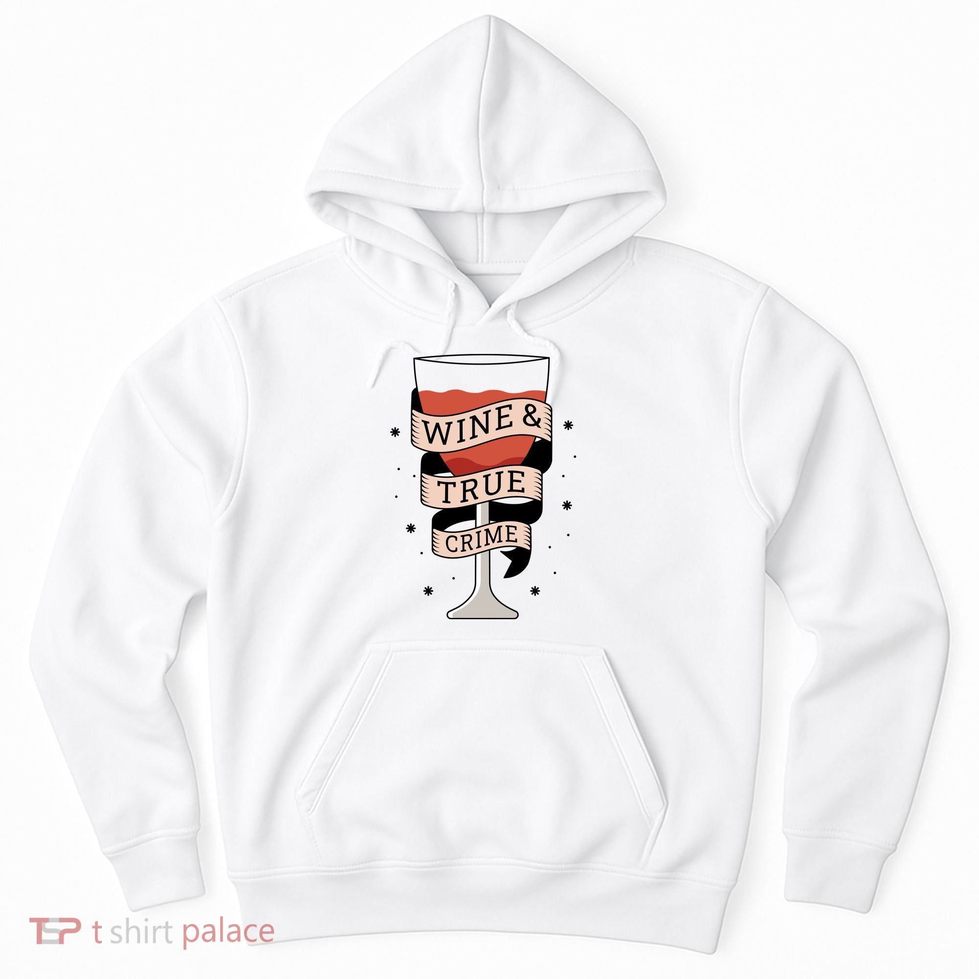 Wine And True Crime Hoodie